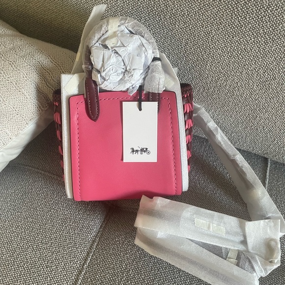 Coach Troupe Tote 16 With Weaving - Picture 6 of 6